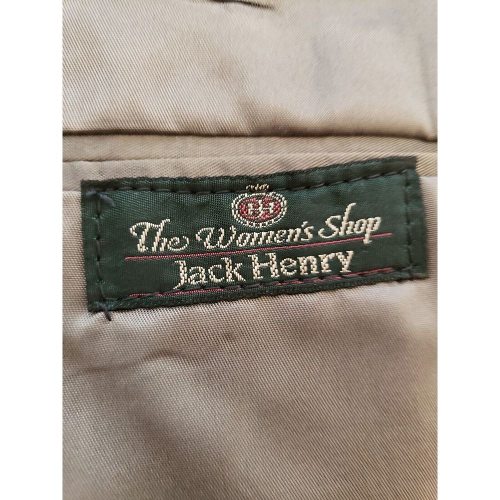 Jack Henry Wool Blazer The Women's Shop plaid‎ Small Sz 6 - Picture 7 of 16